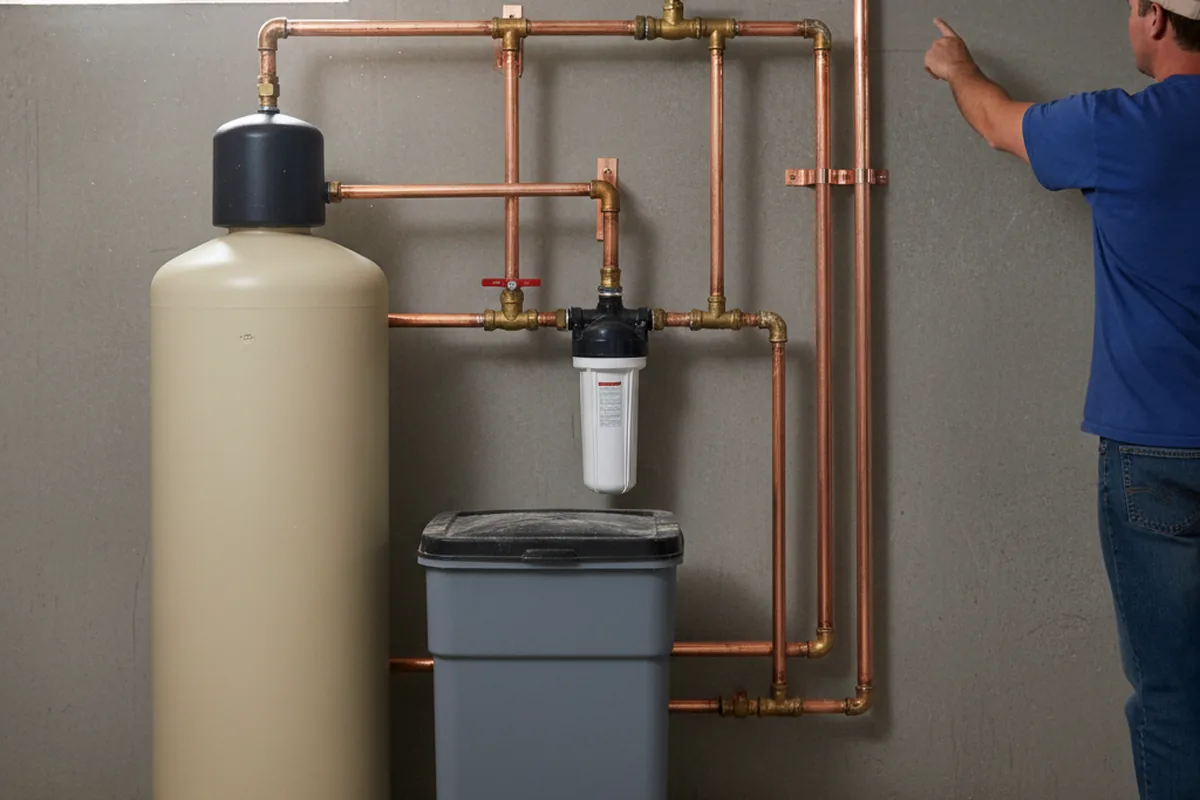 Whole-house water treatment system installed in Maurertown